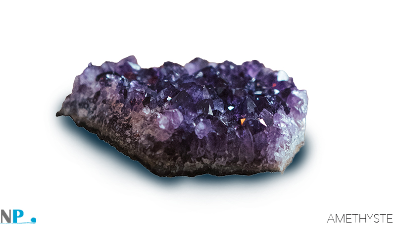 AMETHYSTE PIERRE SEMI PRECIEUSE version Brute Couleur Violette la Sagesse